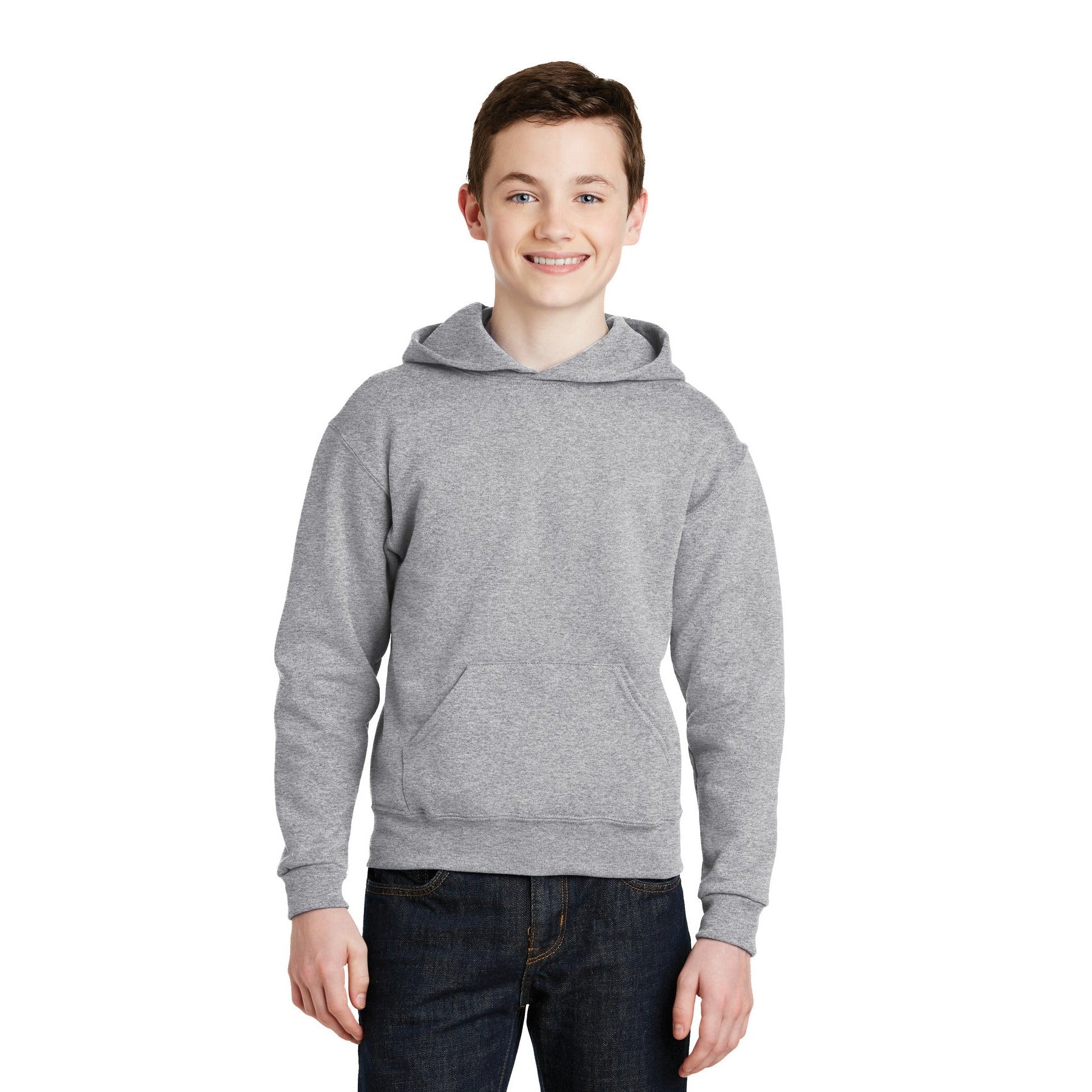 Jerzees-Jerzees® - Youth NuBlend® Pullover Hooded Sweatshirt. 996Y-MedTech-2